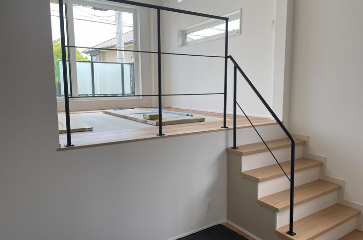 スキップフロア手摺り