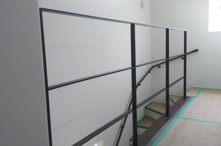 アイアン吹抜け手摺り