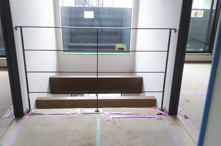 アイアン吹抜け手摺り